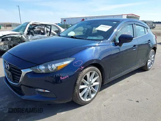 2017 Mazda 3 Touring with VIN 3MZBN1L7XHM119916, listed as a IAAI auction lot 41853321 with 118,822 mi miles. Bid and sale history available at carsss.com. Image 17.
