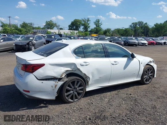 2014 Lexus GS 350 with VIN JTHCE1BL4E5023639, listed as a IAAI auction lot 42552751 with 174,317 mi miles and . Bid and sale history available at DreamBid. Image 6.