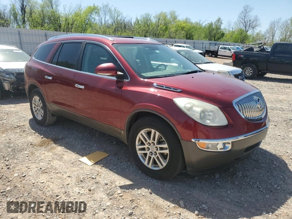 2008 Buick Enclave CX with VIN 5GAER13748J158133, listed as a Copart auction lot 52612115 with 93,522 mi miles and Salvage Title. Bid and sale history available at DreamBid. Image 4.