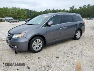 2016 Honda Odyssey EX z VIN 5FNRL5H40GB074551, wystawiony jako Copart lot #69987234 z przebiegiem 275 768 mil mil oraz Czysty tytuł • Clean title. Historia ofert i sprzedaży dostępna na DreamBid. Obrazek 1.