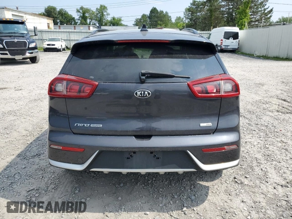 2018 Kia Niro EX with VIN KNDCC3LC8J5134898, listed as a Copart auction lot 64363264 with 93,656 mi miles and Salvage Title. Bid and sale history available at DreamBid. Image 6.
