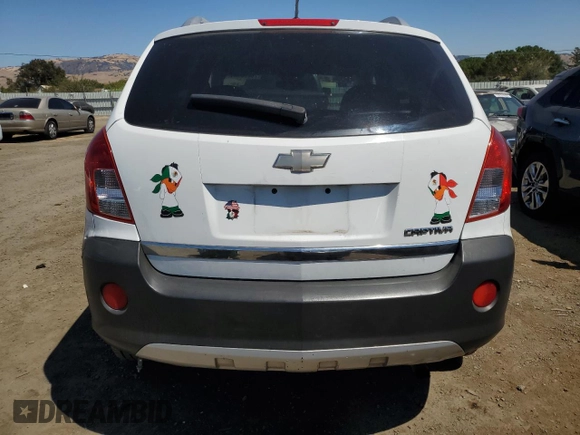 2013 Chevrolet Captiva Sport LS with VIN 3GNAL2EK4DS612094, listed as a Copart auction lot 70060054 with 170,723 mi miles and Salvage Title. Bid and sale history available at DreamBid. Image 6.