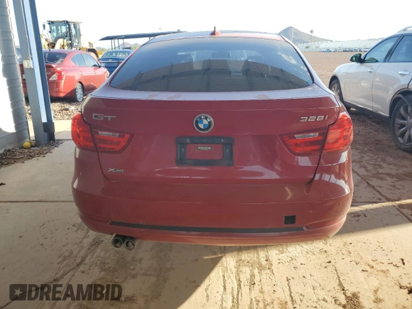 2015 BMW 3 Series 328i Gran Turismo xDrive with VIN WBA3X5C54FD561006, listed as a Copart auction lot 63529415 with 163,266 mi miles and Clean title. Bid and sale history available at DreamBid. Image 6.