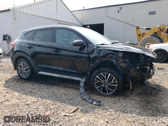 2019 Hyundai Tucson Ultimate with VIN KM8J3CAL4KU958832, listed as a Copart auction lot 66164154 with 96,533 mi miles and Salvage Title. Bid and sale history available at carsss.com. Image 4.