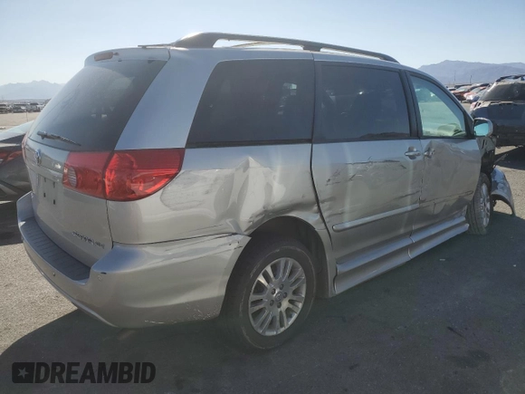 2010 Toyota Sienna XLE with VIN 5TDYK4CC3AS324570, listed as a Copart auction lot 60474005 with 259,128 mi miles and Salvage title. Bid and sale history available at DreamBid. Image 3.