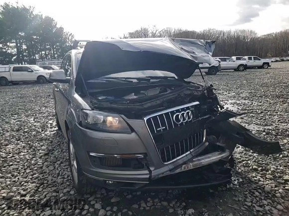 2013 Audi Q7 3.0L TDI Premium with VIN WA1CMAFE9DD000775, listed as a Copart auction lot 83447794 with 129,426 mi miles and Salvage Title. Bid and sale history available at carsss.com. Image 11.