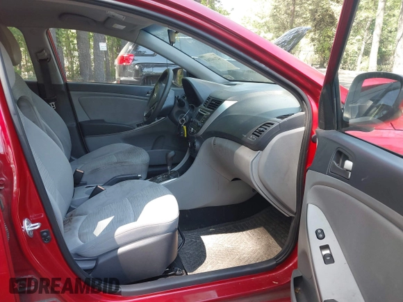 2017 Hyundai Accent SE with VIN KMHCT5AE3HU321459, listed as a IAAI auction lot 42160169 with 71,335 mi miles. Bid and sale history available at carsss.com. Image 5.