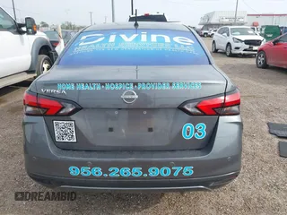 2024 Nissan Versa S with VIN 3N1CN8DV1RL918569, listed as a IAAI auction lot 41712697 with 4,642 mi miles. Bid and sale history available at carsss.com. Image 16.