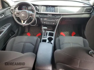 2017 Kia Optima LX with VIN 5XXGT4L35HG177799, listed as a Copart auction lot 54935045 with 92,216 mi miles and Salvage Title. Bid and sale history available at DreamBid. Image 8.