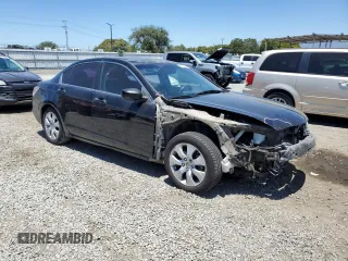 2010 Honda Accord EX with VIN 1HGCP2F72AA010356, listed as a Copart auction lot 62954745 with 404,084 mi miles and Salvage title. Bid and sale history available at DreamBid. Image 4.