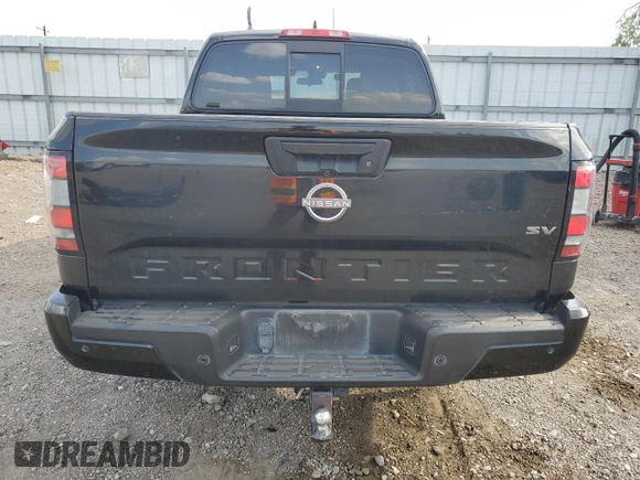 2022 Nissan Frontier SV with VIN 1N6ED1EJ2NN603427, listed as a Copart auction lot 50342825 with 95,741 mi miles and Clean title. Bid and sale history available at DreamBid. Image 6.