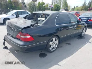 2004 Lexus LS 430 with VIN JTHBN36F740150599, listed as a IAAI auction lot 42056041 with 279,382 mi miles and . Bid and sale history available at DreamBid. Image 4.
