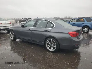 2017 BMW 3 Series 330i xDrive with VIN WBA8D9G57HNU58417, listed as a Copart auction lot 44101505 with 92,841 mi miles and Salvage Title. Bid and sale history available at carsss.com. Image 2.