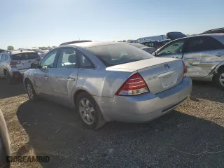 2005 Mercury Montego Luxury with VIN 1MEFM40175G607086, listed as a Copart auction lot 74675984 with 106,236 mi miles and Salvage Title. Bid and sale history available at carsss.com. Image 2.