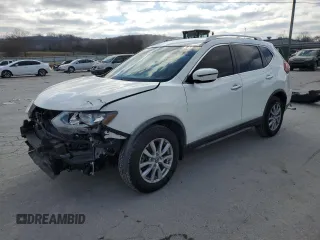 2019 Nissan Rogue SV with VIN KNMAT2MTXKP534841, listed as a Copart auction lot 47268155 with 37,662 mi miles and Clean Title. Bid and sale history available at DreamBid. Image 1.
