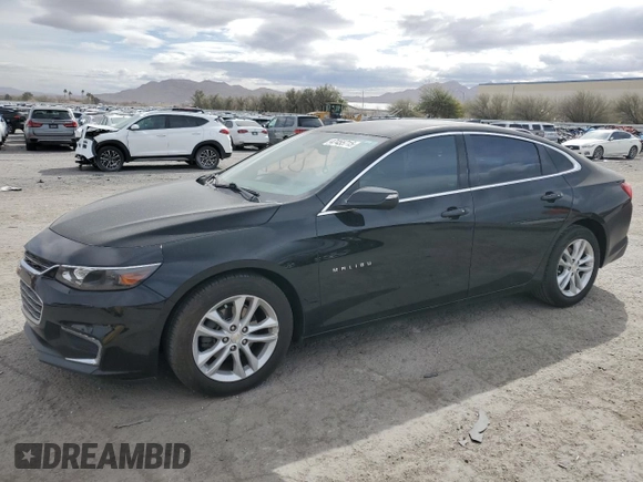 2018 Chevrolet Malibu LT with VIN 1G1ZD5ST3JF128059, listed as a Copart auction lot 47455715 with 133,358 mi miles and Salvage Title. Bid and sale history available at DreamBid. Image 1.