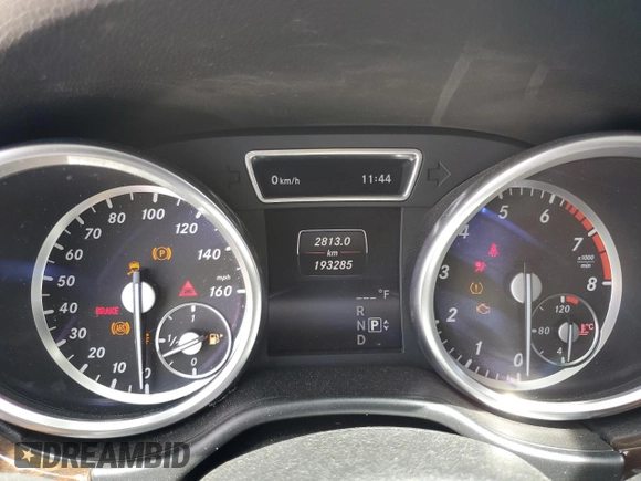 2014 Mercedes-Benz M 350 with VIN 4JGDA5JB1EA351654, listed as a Copart auction lot 55510505 with 193,285 mi miles and Salvage title. Bid and sale history available at DreamBid. Image 9.