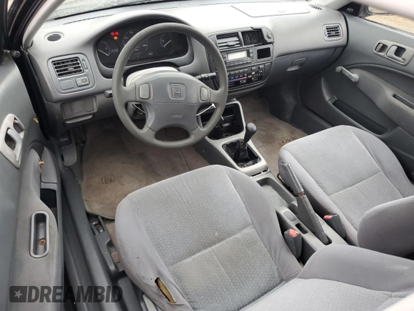 1997 Honda Civic DX with VIN 2HGEJ6342VH107818, listed as a Copart auction lot 78277454 with 176,302 mi miles and Clean Title. Bid and sale history available at DreamBid. Image 8.