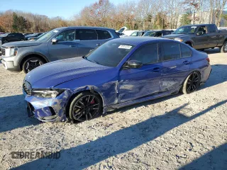 2024 BMW 3 Series M340i xDrive with VIN 3MW49FF00R8D93645, listed as a Copart auction lot 80304054 with 19,811 mi miles and Salvage Title. Bid and sale history available at carsss.com. Image 1.