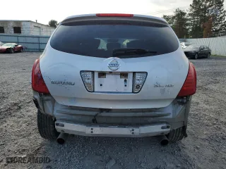 2007 Nissan Murano S with VIN JN8AZ08W97W619050, listed as a Copart auction lot 71838544 with 101,739 mi miles and Salvage Title. Bid and sale history available at carsss.com. Image 6.