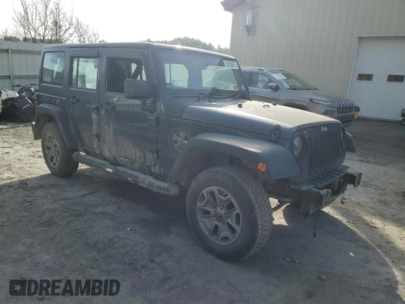 2016 Jeep Wrangler Unlimited Sport RHD with VIN 1C4BJWKG2GL271671, listed as a Copart auction lot 53935675 with 127,784 mi miles and Non repairable. Bid and sale history available at DreamBid. Image 4.