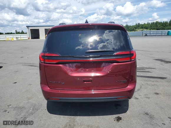 2023 Chrysler Pacifica Limited with VIN 2C4RC3GG9PR585034, listed as a Copart auction lot 66381094 with 19,346 mi miles and Salvage Title. Bid and sale history available at carsss.com. Image 6.