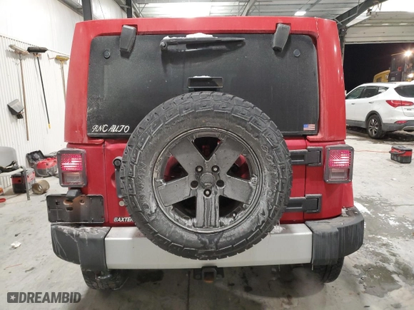 2011 Jeep Wrangler Unlimited Sahara with VIN 1J4BA5H17BL572601, listed as a Copart auction lot 45231615 with 192,085 mi miles and Clean Title. Bid and sale history available at carsss.com. Image 6.