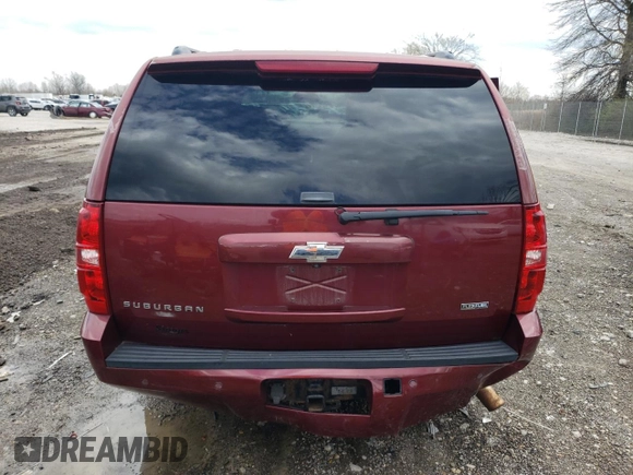 2008 Chevrolet Suburban LTZ with VIN 3GNFK16368G103448, listed as a Copart auction lot 51677845 with 202,586 mi miles and Clean Title. Bid and sale history available at carsss.com. Image 6.