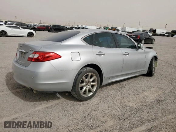 2013 Infiniti M с VIN JN1BY1AP2DM512105, выставлен на аукционе Copart как лот 57183655 с пробегом 159 180 миль миль и Списание • Salvage title. История ставок и продаж доступна на DreamBid. Изображение 3.
