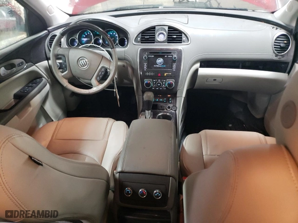 2017 Buick Enclave Leather with VIN 5GAKVBKD1HJ322577, listed as a Copart auction lot 45504155 with 74,842 mi miles and Salvage Title. Bid and sale history available at carsss.com. Image 8.