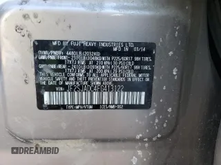 2015 Subaru Forester 2.5i Premium with VIN JF2SJADC4FG413122, listed as a Copart auction lot 45328965 with 183,933 mi miles and Salvage Title. Bid and sale history available at carsss.com. Image 14.