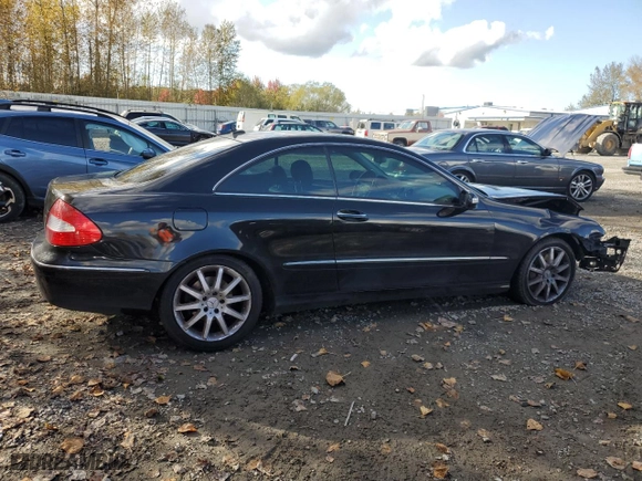 2007 Mercedes-Benz CLK-Class 3.5L with VIN WDBTJ56H17F218930, listed as a Copart auction lot 75250344 with 108,722 mi miles and Salvage Title. Bid and sale history available at carsss.com. Image 3.