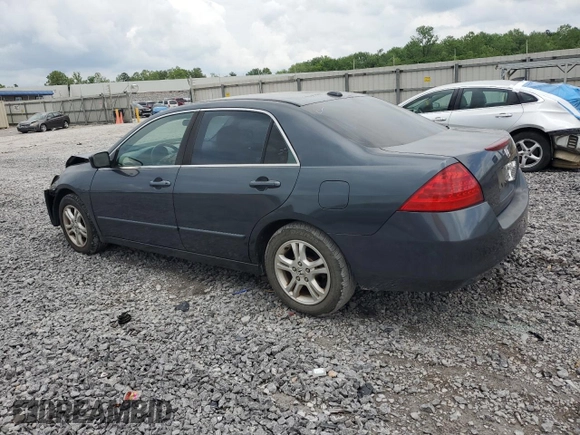 2006 Honda Accord EX-L z VIN 1HGCM56826A163491, wystawiony jako Copart lot #54251235 z przebiegiem 196 630 mil mil oraz Szkoda całkowita • Salvage title. Historia ofert i sprzedaży dostępna na DreamBid. Obrazek 2.