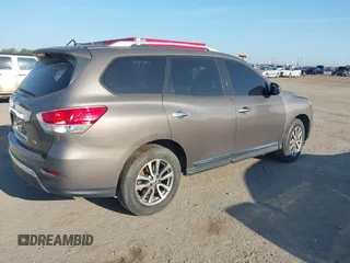 2013 Nissan Pathfinder S with VIN 5N1AR2MN5DC670834, listed as a IAAI auction lot 42826806 with 156,092 mi miles and . Bid and sale history available at DreamBid. Image 4.