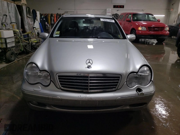 2003 Mercedes-Benz C 230/260/280/320 with VIN WDBRF64J73F321576, listed as a Copart auction lot 75531504 with 36,018 mi miles and Salvage Title. Bid and sale history available at DreamBid. Image 5.