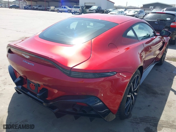 2020 Aston Martin Vantage with VIN SCFSMGAW6LGN04512, listed as a IAAI auction lot 41737361 with 26,792 mi miles. Bid and sale history available at carsss.com. Image 4.
