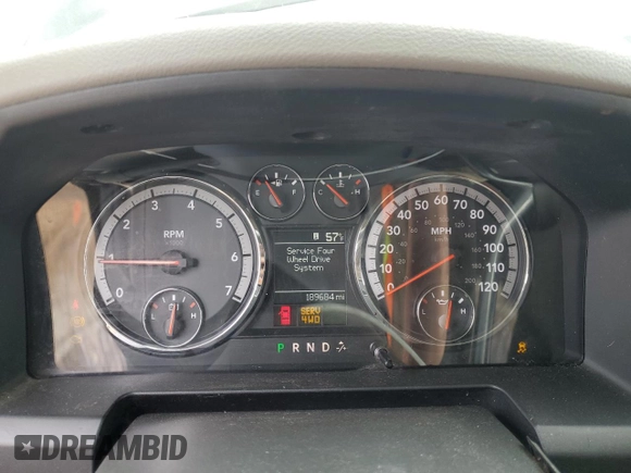 2012 Ram 1500 Express with VIN 1C6RD7FT3CS178748, listed as a Copart auction lot 50822085 with 189,684 mi miles and Clean title. Bid and sale history available at DreamBid. Image 9.