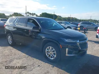 2023 Chevrolet Traverse LS with VIN 1GNERFKW3PJ167383, listed as a IAAI auction lot 41999290 with 45,746 mi miles and . Bid and sale history available at DreamBid. Image 1.