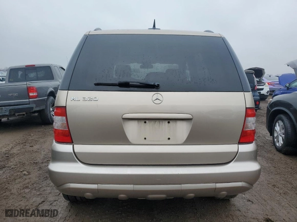 2002 Mercedes-Benz M-Class with VIN 4JGAB54E52A341338, listed as a Copart auction lot 86425474 with 0 mi miles and Clean Title. Bid and sale history available at carsss.com. Image 6.