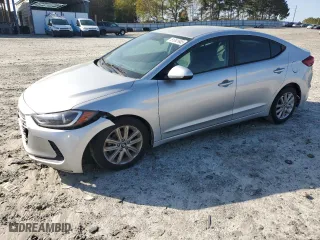 2017 Hyundai Elantra SE with VIN 5NPD74LF7HH048596, listed as a Copart auction lot 51341945 with 91,149 mi miles and Salvage Title. Bid and sale history available at carsss.com. Image 1.