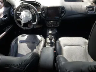 2018 Jeep Compass Limited with VIN 3C4NJDCB3JT402168, listed as a Copart auction lot 55512445 with 49,832 mi miles and Salvage Title. Bid and sale history available at DreamBid. Image 8.