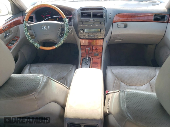 2003 Lexus LS 430 with VIN JTHBN30F330111676, listed as a Copart auction lot 54986205 with 290,388 mi miles and Clean Title. Bid and sale history available at DreamBid. Image 8.