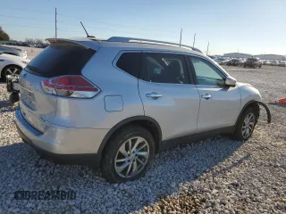 2014 Nissan Rogue SL with VIN 5N1AT2MV9EC754724, listed as a Copart auction lot 42761165 with 112,862 mi miles and Salvage Title. Bid and sale history available at carsss.com. Image 3.