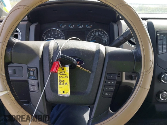 2014 Ford F-150 XL with VIN 1FTFW1CF4EKF14279, listed as a IAAI auction lot 42006454 with 104,648 mi miles. Bid and sale history available at carsss.com. Image 11.