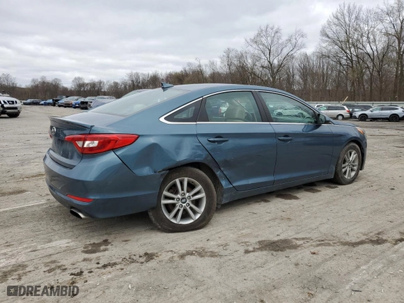 2015 Hyundai Sonata 2.4L SE with VIN 5NPE24AF0FH047521, listed as a Copart auction lot 51219405 with 172,470 mi miles and Salvage Title. Bid and sale history available at carsss.com. Image 3.