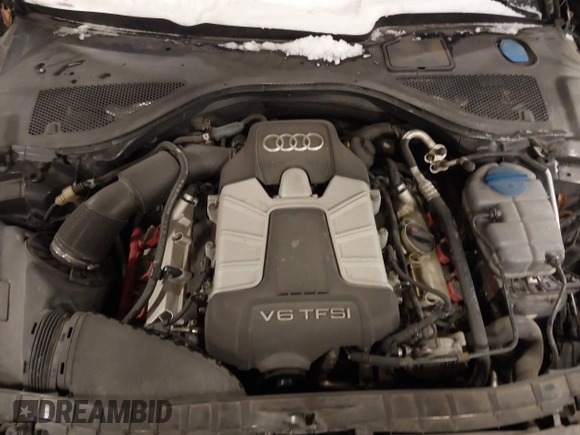 2012 Audi A6 Premium Plus with VIN WAUGGAFC5CN130863, listed as a IAAI auction lot 41327619 with 172,594 mi miles and . Bid and sale history available at DreamBid. Image 10.