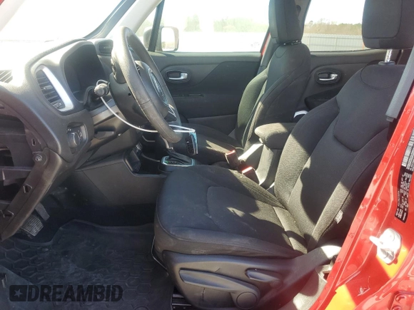 2018 Jeep Renegade Sport with VIN ZACCJAAB1JPG85055, listed as a Copart auction lot 50129355 with 147,626 mi miles and Salvage title. Bid and sale history available at DreamBid. Image 7.