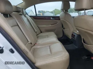 2012 Hyundai Genesis 3.8L with VIN KMHGC4DD2CU192055, listed as a Copart auction lot 70507034 with 131,463 mi miles and Salvage Title. Bid and sale history available at carsss.com. Image 10.
