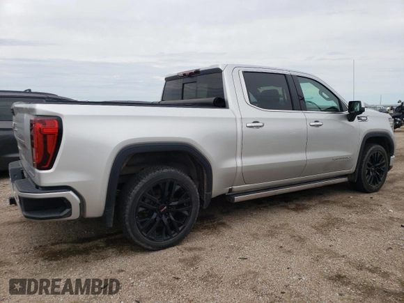 2022 GMC Sierra 1500 with VIN 3GTUUGET9NG526647, listed as a Copart auction lot 60050314 with 42,757 mi miles and Salvage Title. Bid and sale history available at DreamBid. Image 3.