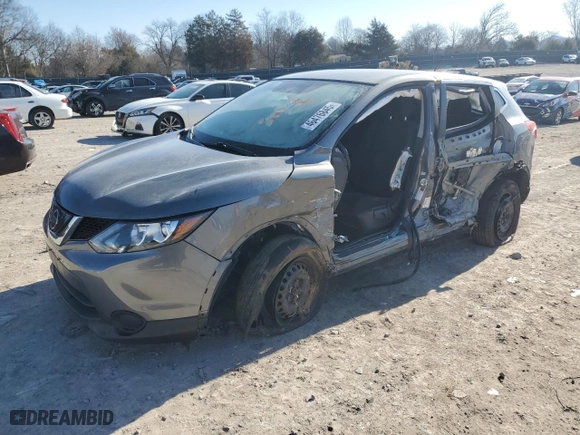 2018 Nissan Rogue Sport S with VIN JN1BJ1CR6JW258207, listed as a Copart auction lot 46476845 with 107,945 mi miles and Salvage Title. Bid and sale history available at carsss.com. Image 1.